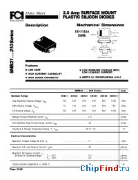 Datasheet SMB210 manufacturer FCI